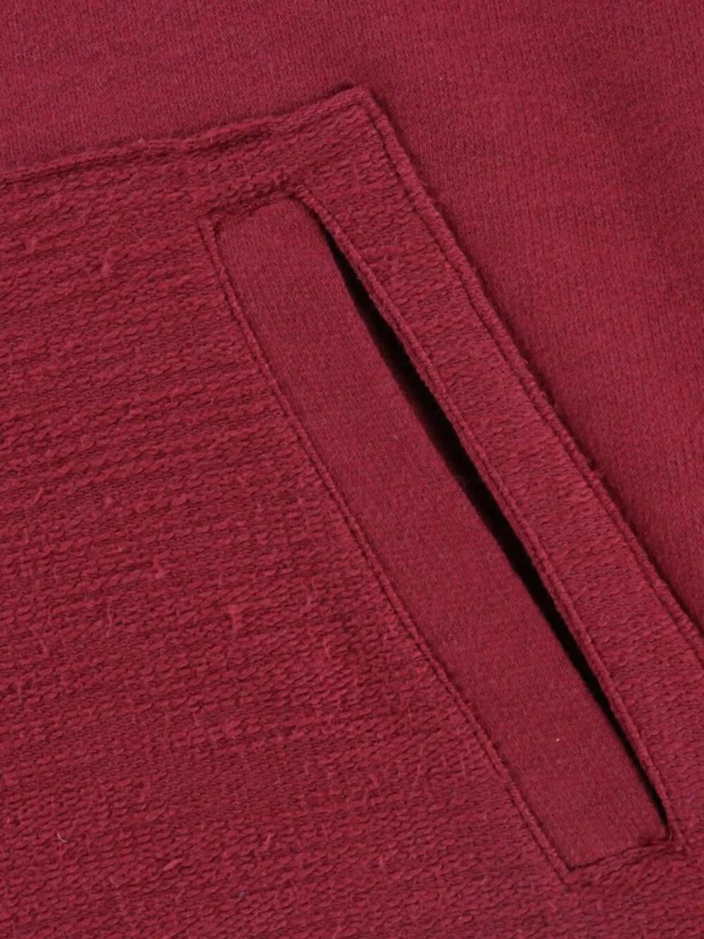 Boys' Red Short Sleeve Hoodie Tee Kangaroo Pocket Size XL